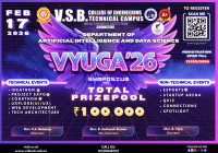 VYUGA' 26 Technical Symposium Poster